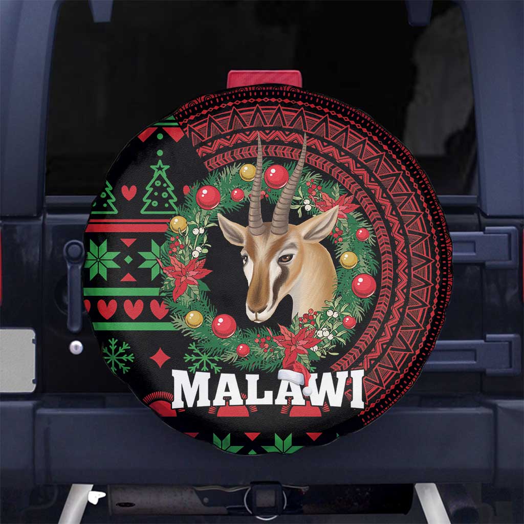 Malawi Christmas Spare Tire Cover Thompson Gazelle - African Pattern - Wonder Print Shop