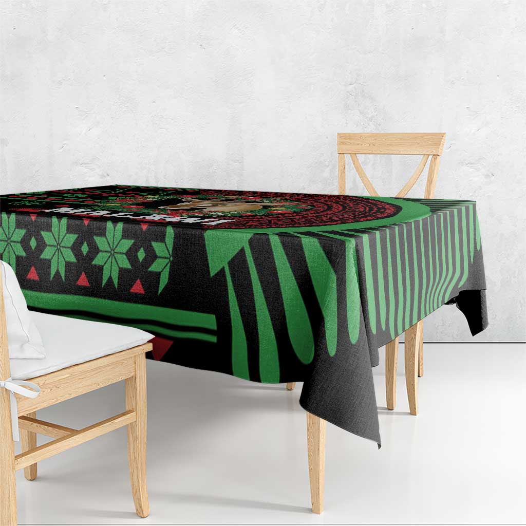 Malawi Christmas Tablecloth Thompson Gazelle - African Pattern - Wonder Print Shop
