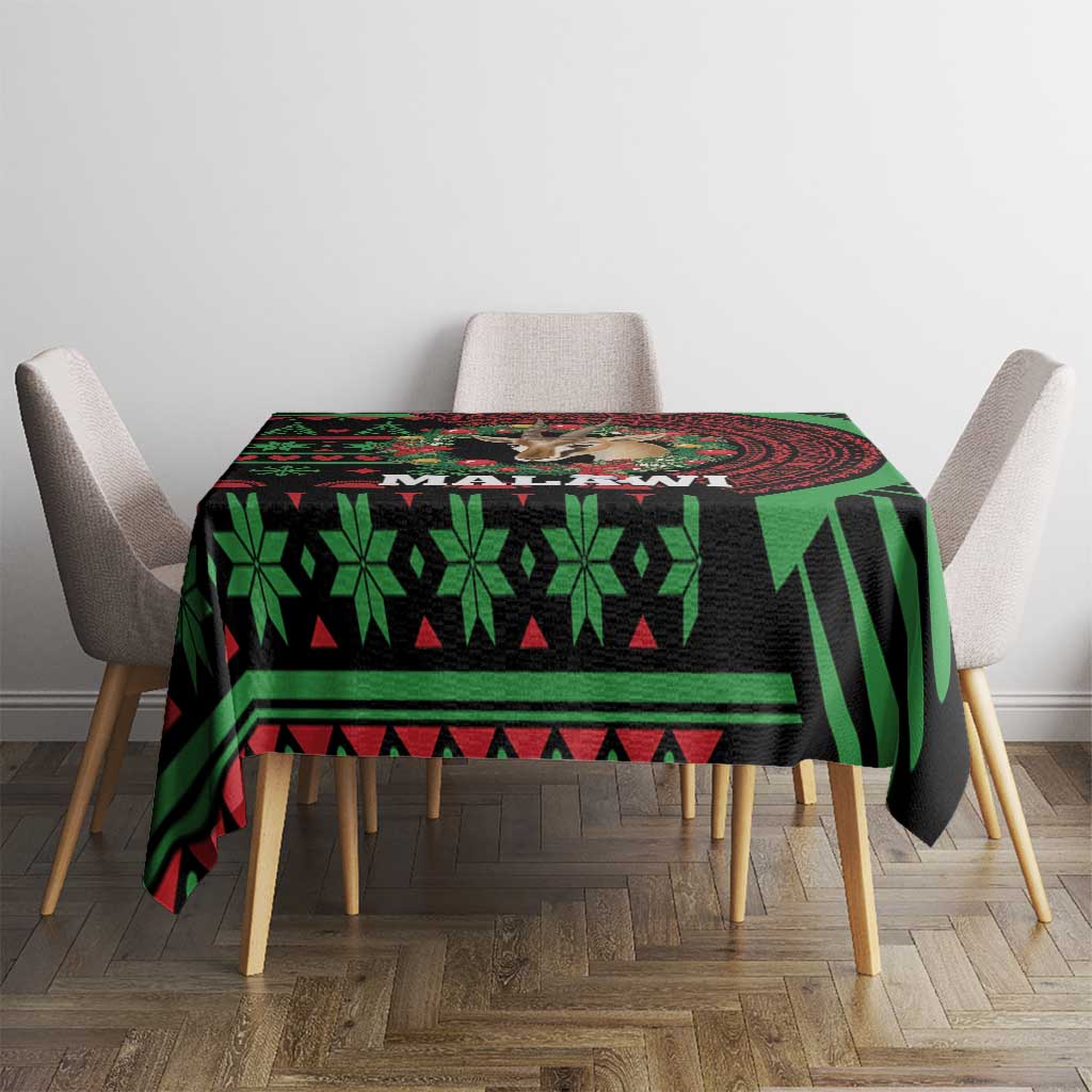 Malawi Christmas Tablecloth Thompson Gazelle - African Pattern - Wonder Print Shop