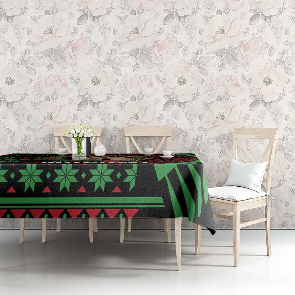 Malawi Christmas Tablecloth Thompson Gazelle - African Pattern - Wonder Print Shop