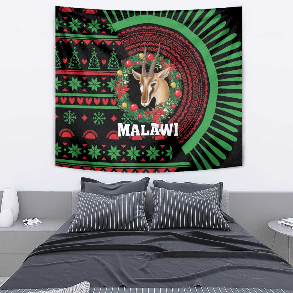 Malawi Christmas Tapestry Thompson Gazelle - African Pattern - Wonder Print Shop