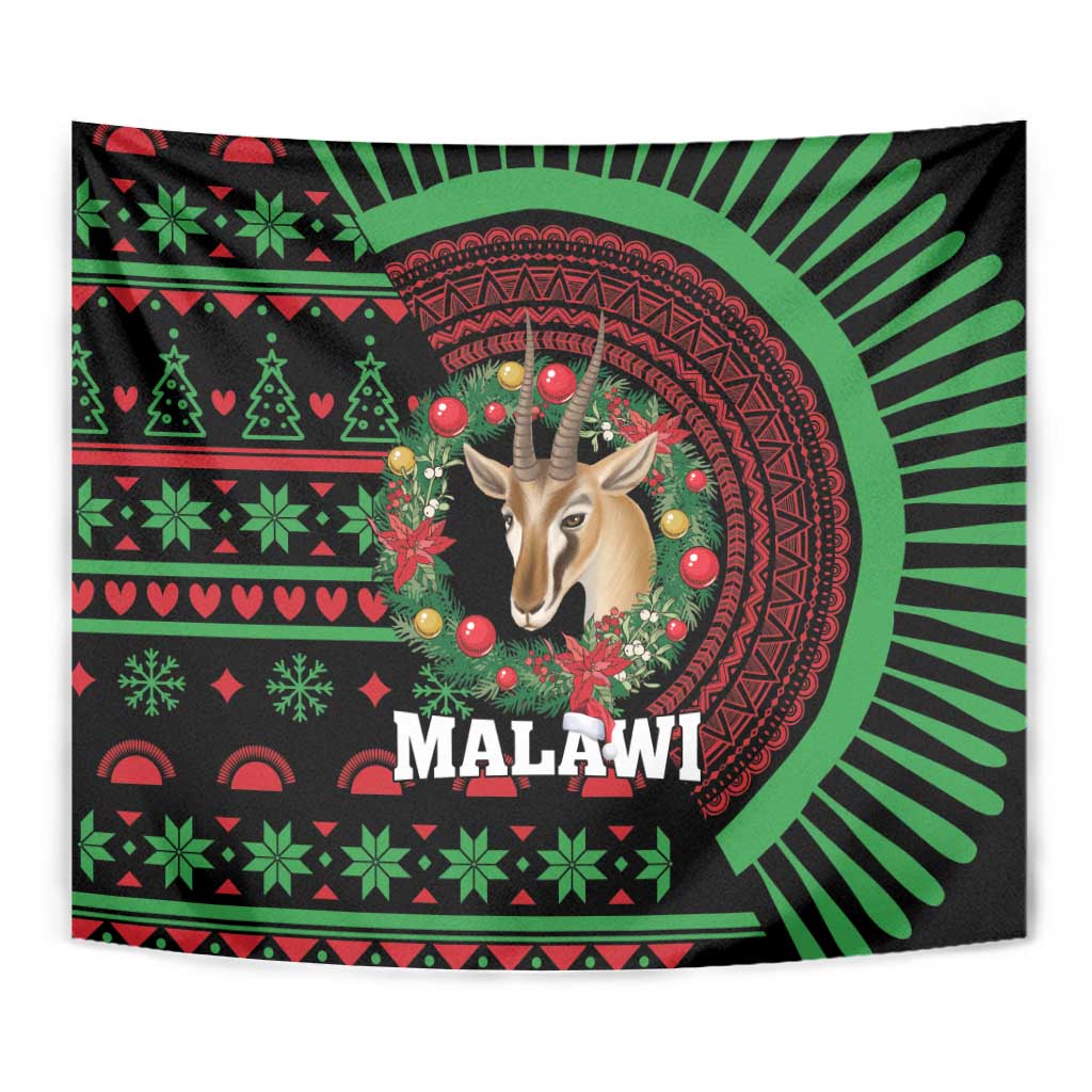 Malawi Christmas Tapestry Thompson Gazelle - African Pattern - Wonder Print Shop