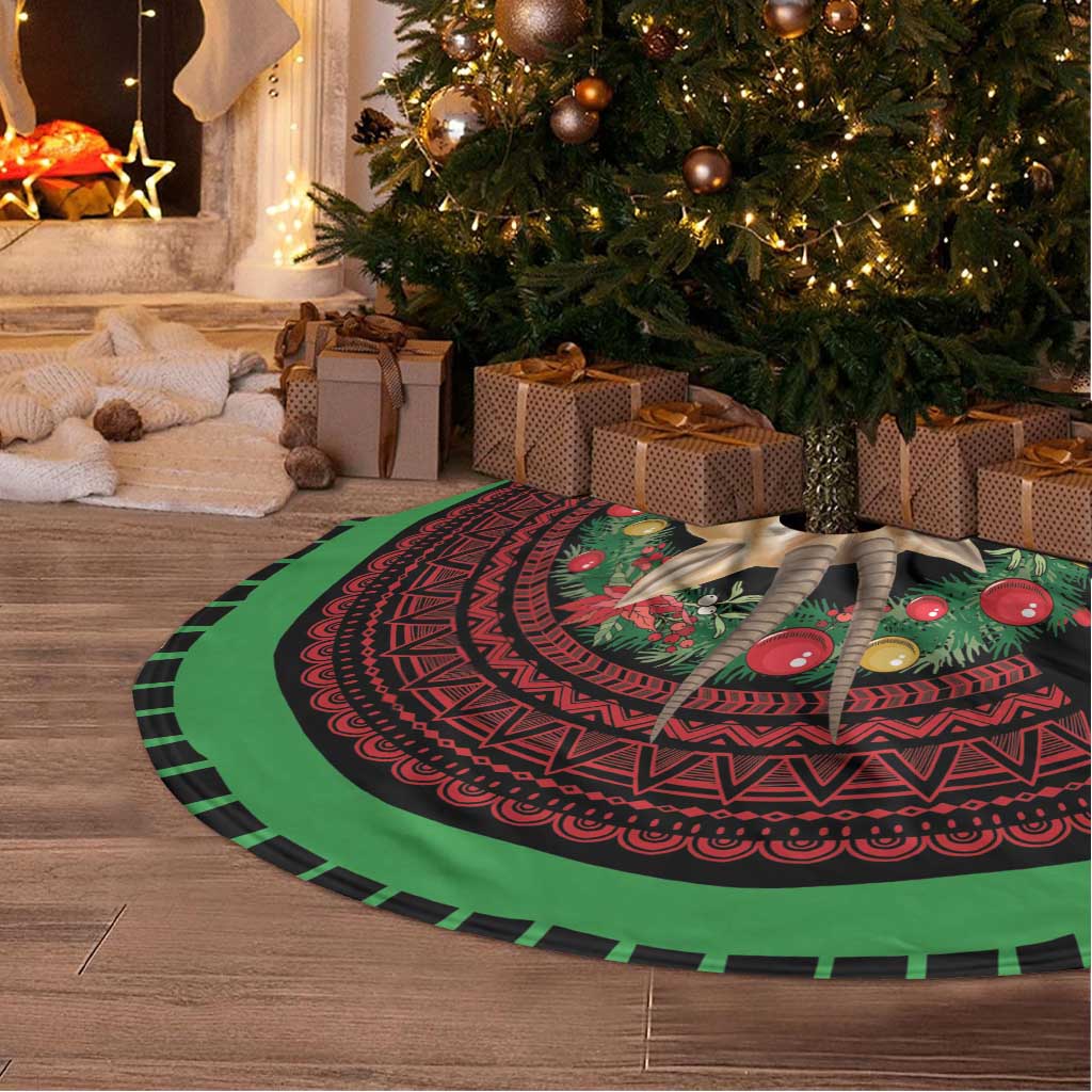 Malawi Christmas Tree Skirt Thompson Gazelle - African Pattern - Wonder Print Shop