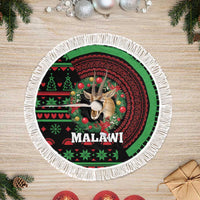 Malawi Christmas Tree Skirt Thompson Gazelle - African Pattern - Wonder Print Shop