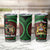 Personalized Malawi Christmas Tumbler Cup Thompson Gazelle - African Pattern - Wonder Print Shop