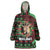 Personalized Malawi Christmas Wearable Blanket Hoodie Thompson Gazelle - African Pattern - Wonder Print Shop