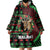 Personalized Malawi Christmas Wearable Blanket Hoodie Thompson Gazelle - African Pattern - Wonder Print Shop