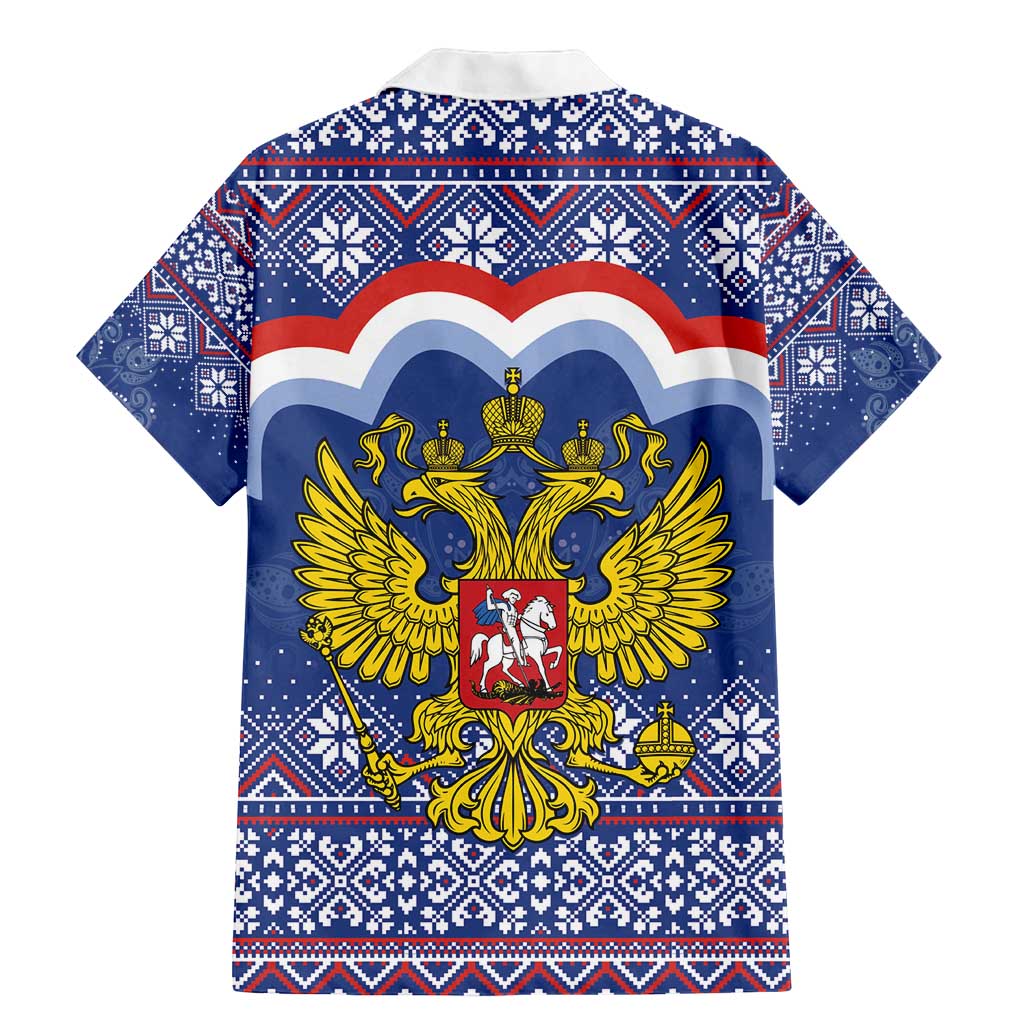 Russia Christmas Family Matching Mermaid Dress and Hawaiian Shirt Santa Matryoshka Doll - Wonder Print Shop