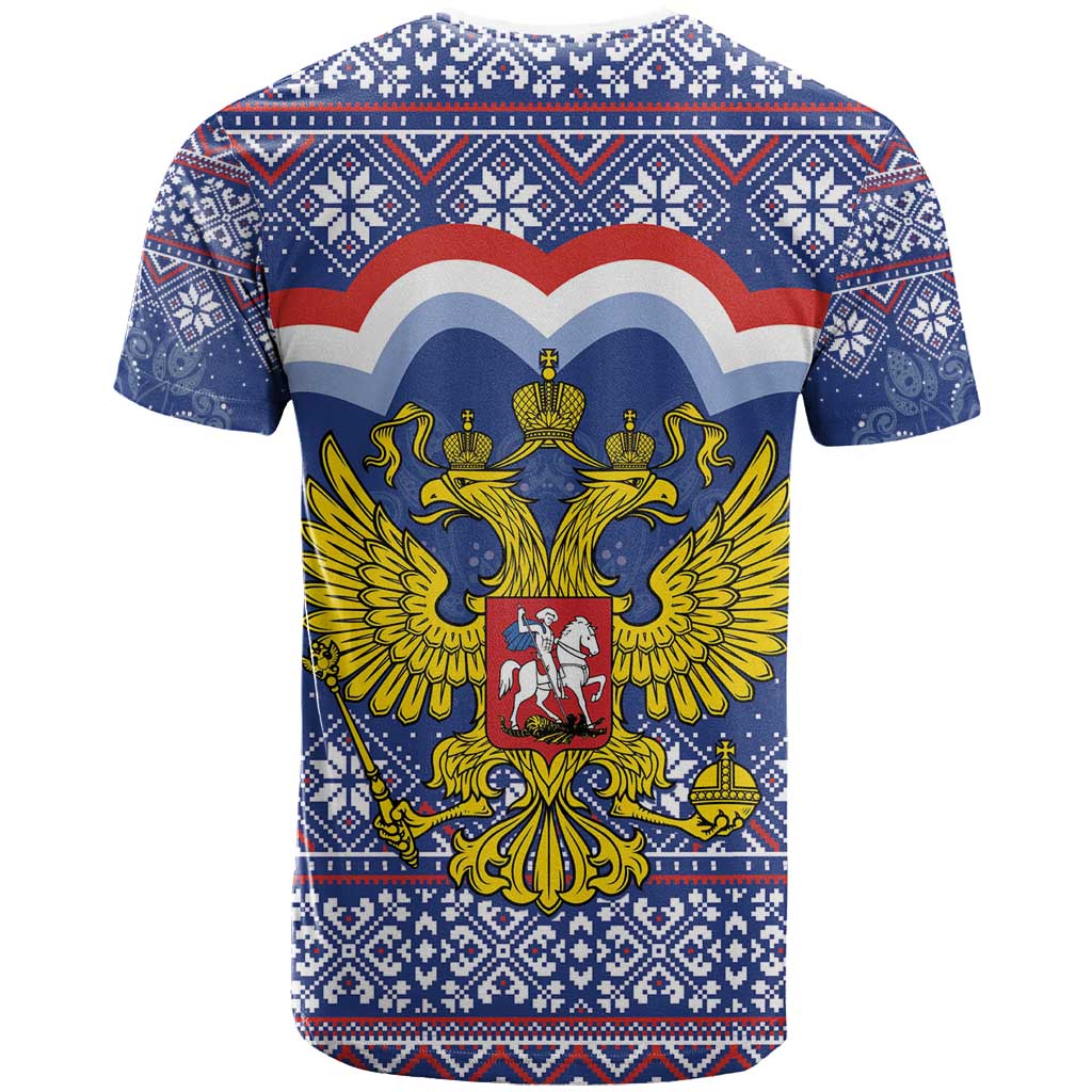 Russia Christmas T Shirt Santa Matryoshka Doll - Wonder Print Shop