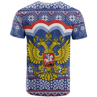 Russia Christmas T Shirt Santa Matryoshka Doll - Wonder Print Shop