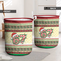67 Six Seven Funny Meme Christmas Laundry Basket Funny Xmas - Wonder Print Shop