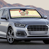 67 Six Seven Funny Meme Christmas Auto Sun Shade Funny Xmas - Wonder Print Shop