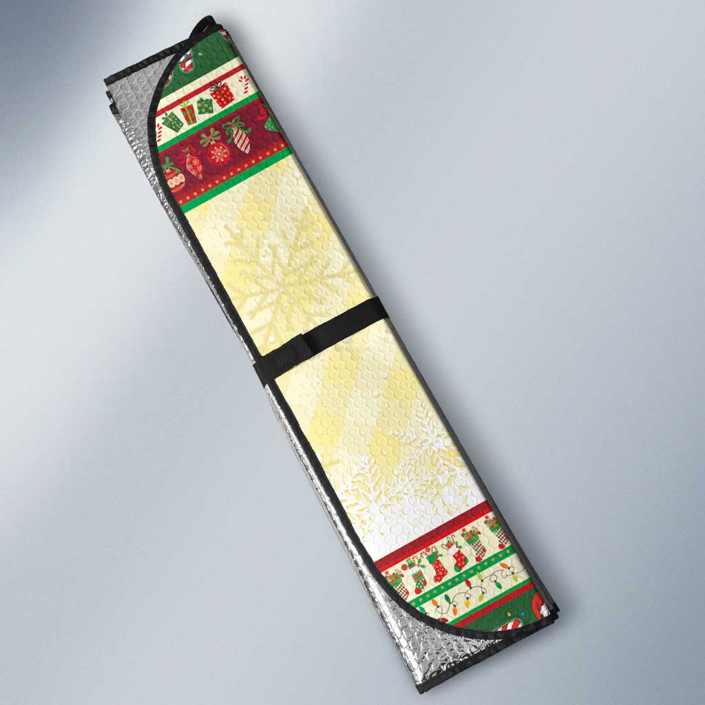 67 Six Seven Funny Meme Christmas Auto Sun Shade Funny Xmas - Wonder Print Shop