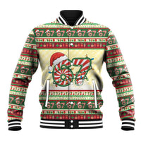 67 Six Seven Funny Meme Christmas Baseball Jacket Funny Xmas - Wonder Print Shop