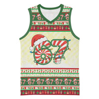 67 Six Seven Funny Meme Christmas Basketball Jersey Funny Xmas - Wonder Print Shop