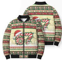 67 Six Seven Funny Meme Christmas Bomber Puffer Jacket Funny Xmas - Wonder Print Shop