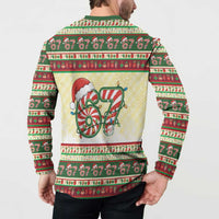 67 Six Seven Funny Meme Christmas Button Sweatshirt Funny Xmas - Wonder Print Shop