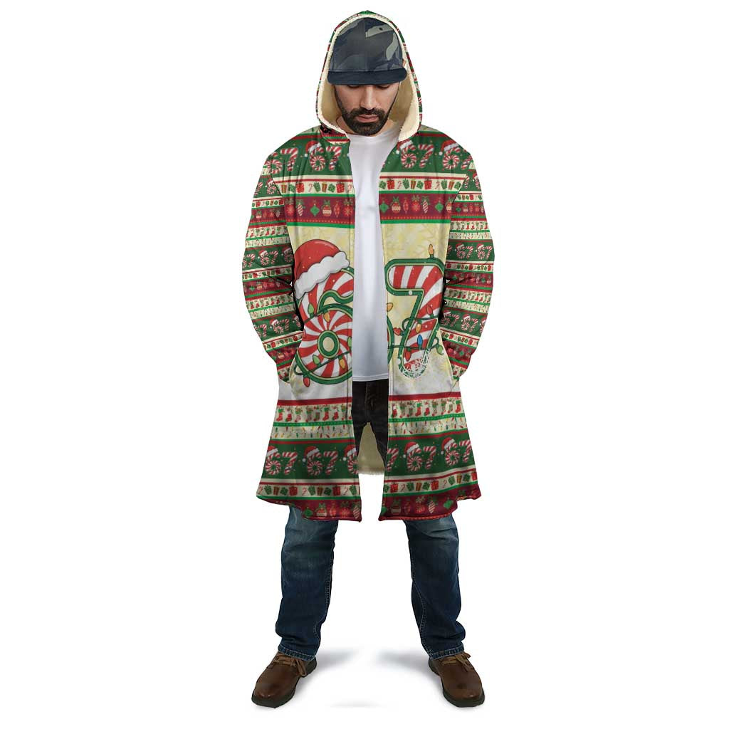 67 Six Seven Funny Meme Christmas Cloak Funny Xmas - Wonder Print Shop