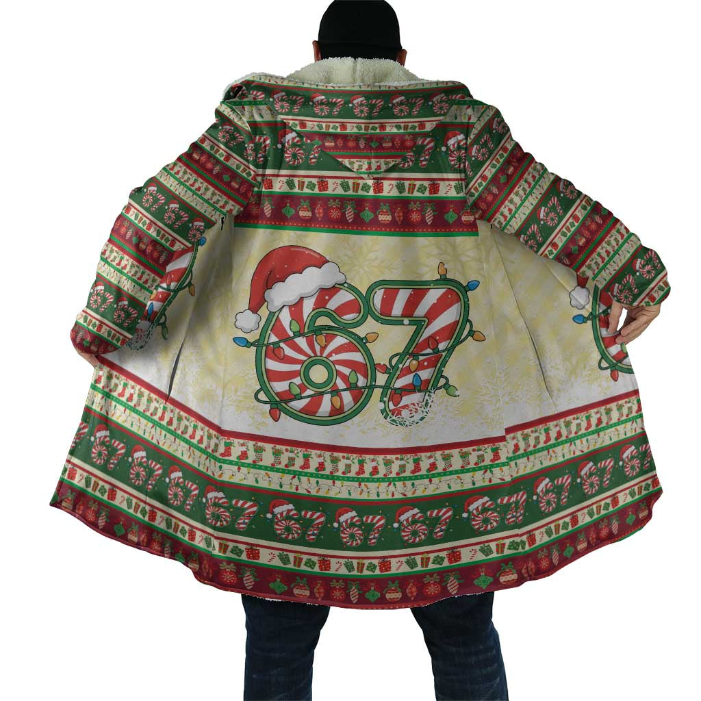 67 Six Seven Funny Meme Christmas Cloak Funny Xmas - Wonder Print Shop