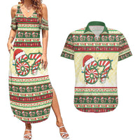 67 Six Seven Funny Meme Christmas Couples Matching Summer Maxi Dress and Hawaiian Shirt Funny Xmas - Wonder Print Shop