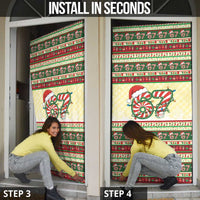 67 Six Seven Funny Meme Christmas Door Cover Funny Xmas - Wonder Print Shop