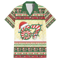 67 Six Seven Funny Meme Christmas Family Matching Off The Shoulder Long Sleeve Dress and Hawaiian Shirt Funny Xmas - Wonder Print Shop