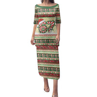 67 Six Seven Funny Meme Christmas Family Matching Puletasi and Hawaiian Shirt Funny Xmas - Wonder Print Shop