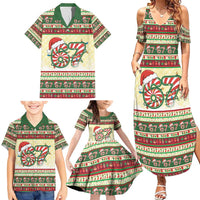67 Six Seven Funny Meme Christmas Family Matching Summer Maxi Dress and Hawaiian Shirt Funny Xmas - Wonder Print Shop