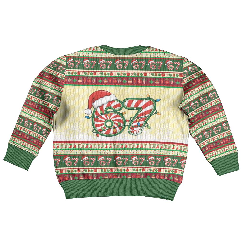 67 Six Seven Funny Meme Christmas Kid Ugly Christmas Sweater Funny Xmas - Wonder Print Shop