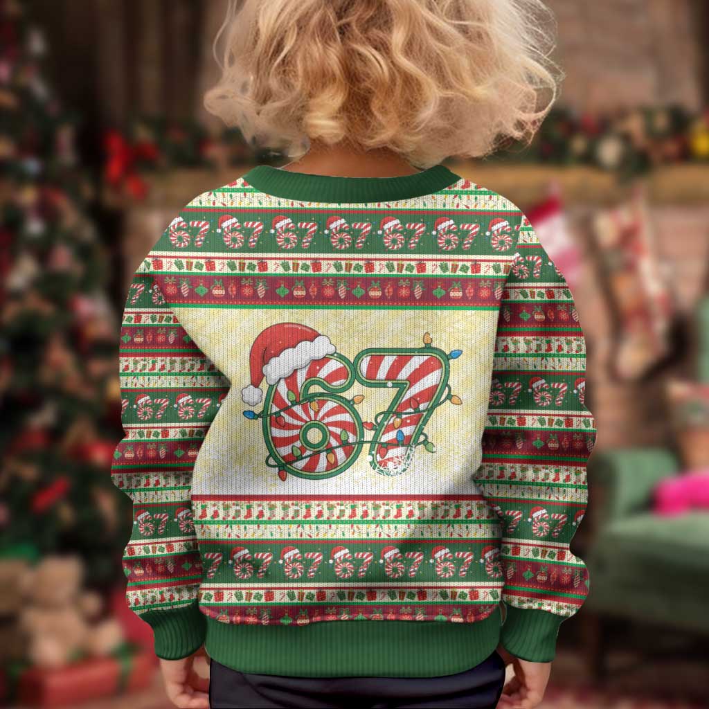 67 Six Seven Funny Meme Christmas Kid Ugly Christmas Sweater Funny Xmas - Wonder Print Shop