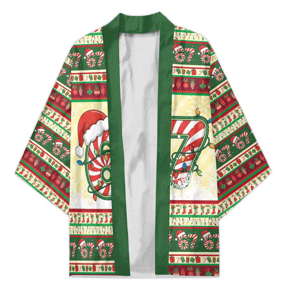 67 Six Seven Funny Meme Christmas Kimono Funny Xmas - Wonder Print Shop