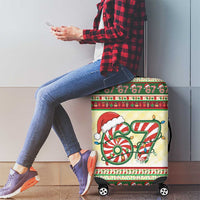67 Six Seven Funny Meme Christmas Luggage Cover Funny Xmas - Wonder Print Shop