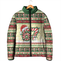 67 Six Seven Funny Meme Christmas Padded Jacket Funny Xmas - Wonder Print Shop