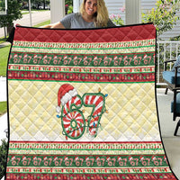 67 Six Seven Funny Meme Christmas Quilt Funny Xmas - Wonder Print Shop