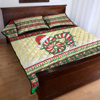67 Six Seven Funny Meme Christmas Quilt Bed Set Funny Xmas - Wonder Print Shop