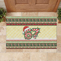 67 Six Seven Funny Meme Christmas Rubber Doormat Funny Xmas - Wonder Print Shop