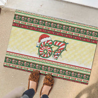 67 Six Seven Funny Meme Christmas Rubber Doormat Funny Xmas - Wonder Print Shop