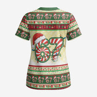 67 Six Seven Funny Meme Christmas Scrub Top Funny Xmas - Wonder Print Shop