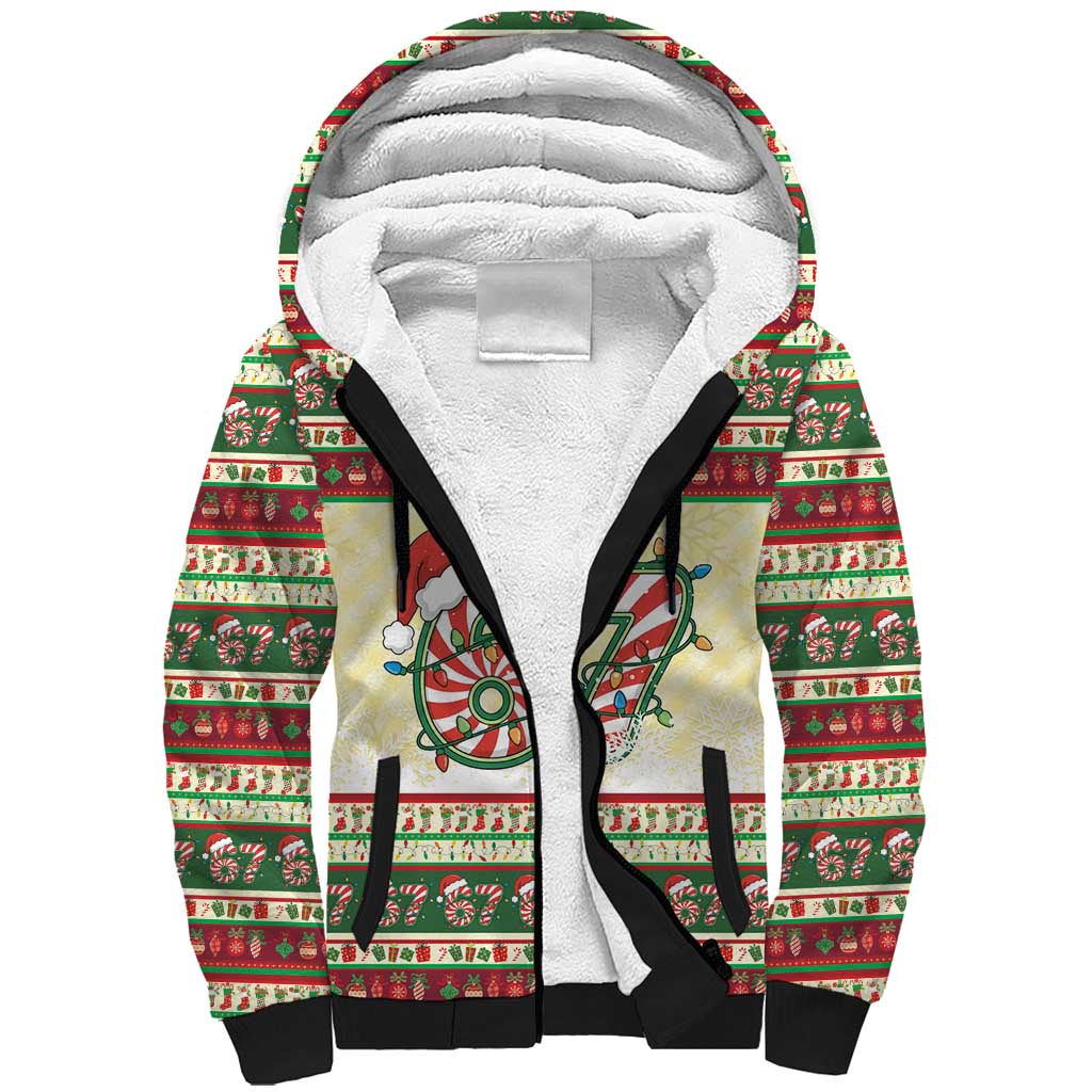 67 Six Seven Funny Meme Christmas Sherpa Hoodie Funny Xmas - Wonder Print Shop