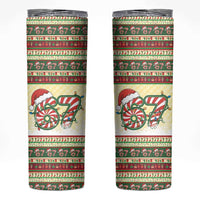 67 Six Seven Funny Meme Christmas Skinny Tumbler Funny Xmas - Wonder Print Shop