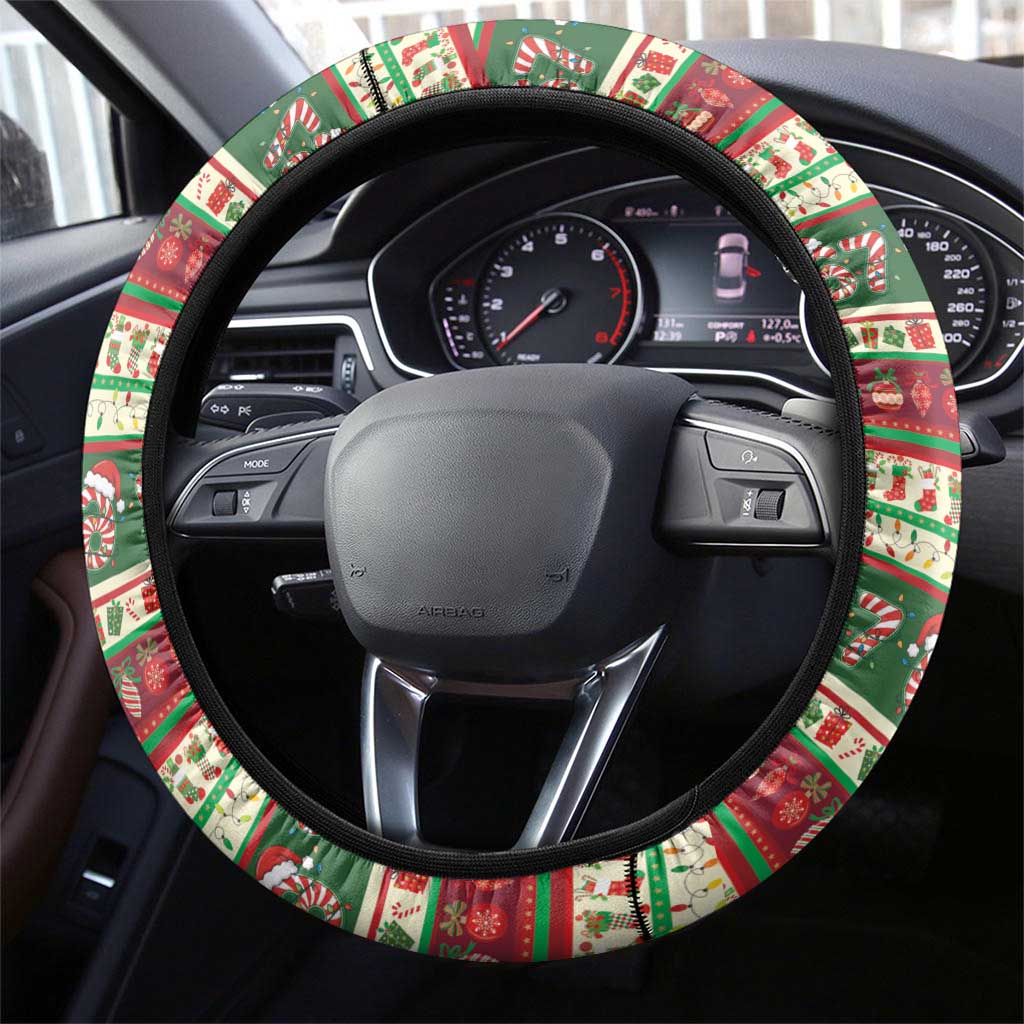 67 Six Seven Funny Meme Christmas Steering Wheel Cover Funny Xmas - Wonder Print Shop