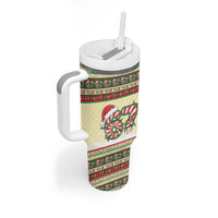 67 Six Seven Funny Meme Christmas Tumbler With Handle Funny Xmas - Wonder Print Shop