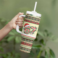 67 Six Seven Funny Meme Christmas Tumbler With Handle Funny Xmas - Wonder Print Shop