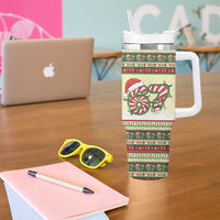 67 Six Seven Funny Meme Christmas Tumbler With Handle Funny Xmas - Wonder Print Shop