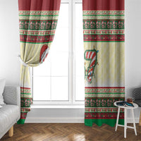 67 Six Seven Funny Meme Christmas Window Curtain Funny Xmas - Wonder Print Shop