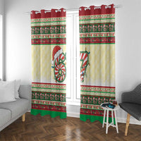 67 Six Seven Funny Meme Christmas Window Curtain Funny Xmas - Wonder Print Shop