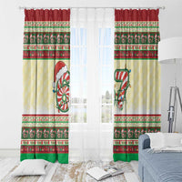 67 Six Seven Funny Meme Christmas Window Curtain Funny Xmas - Wonder Print Shop