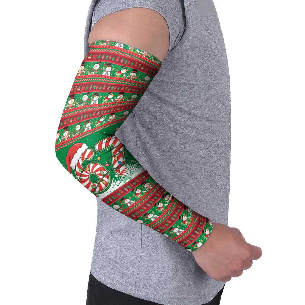 67 Six Seven Funny Meme Christmas Arm Sleeves Funny Xmas - Wonder Print Shop