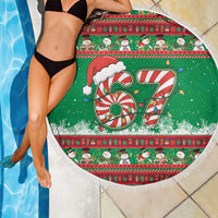 67 Six Seven Funny Meme Christmas Beach Blanket Funny Xmas - Wonder Print Shop