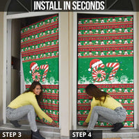 67 Six Seven Funny Meme Christmas Door Cover Funny Xmas - Wonder Print Shop